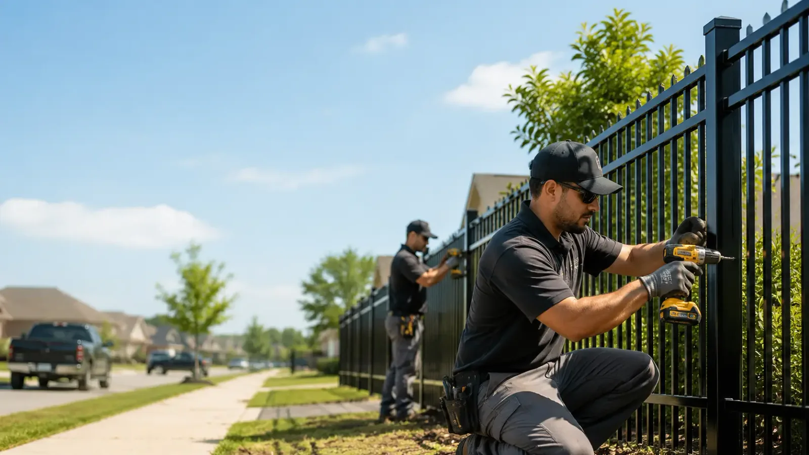 Metal Fence Installation in Celina, TX